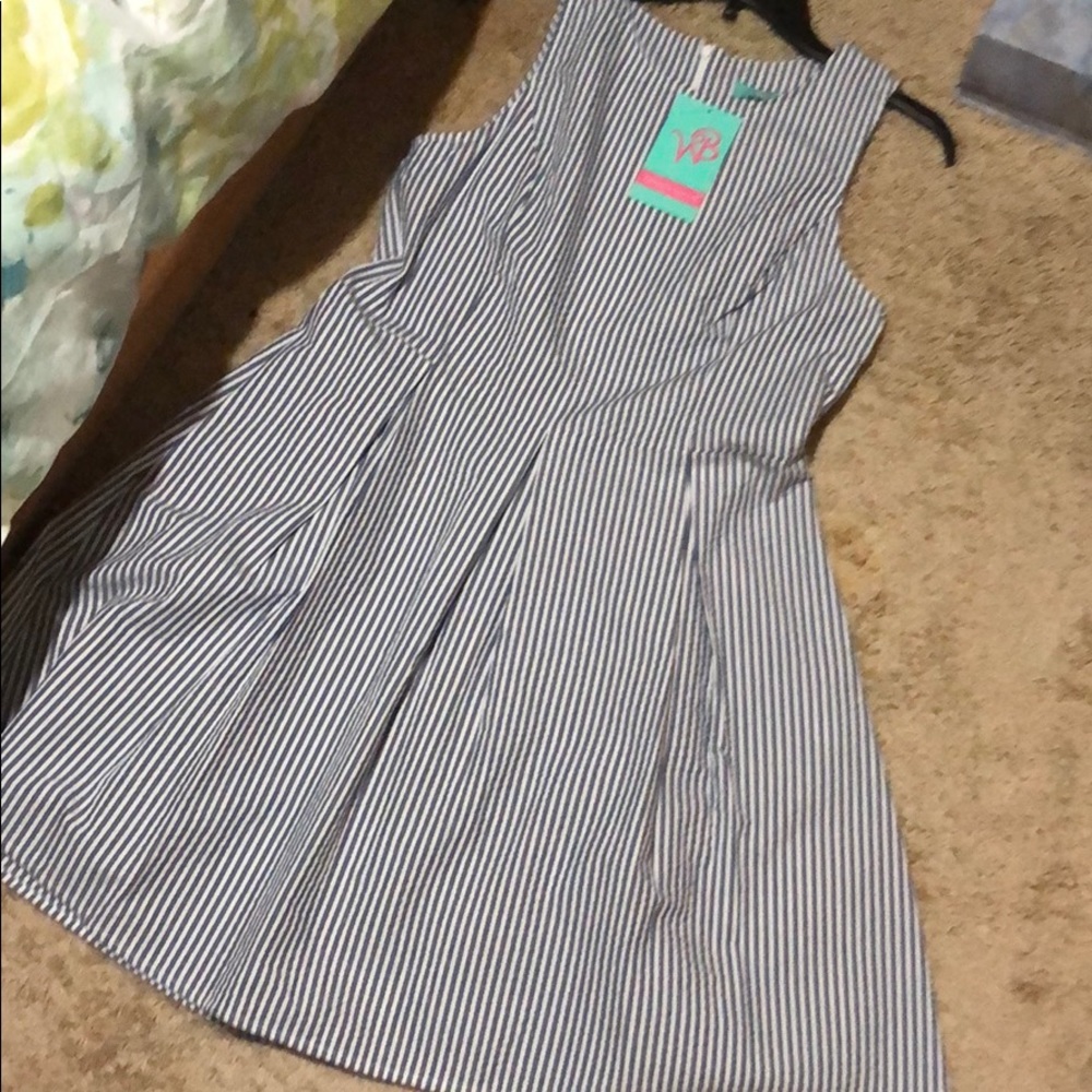 Brand new Seersucker sundress